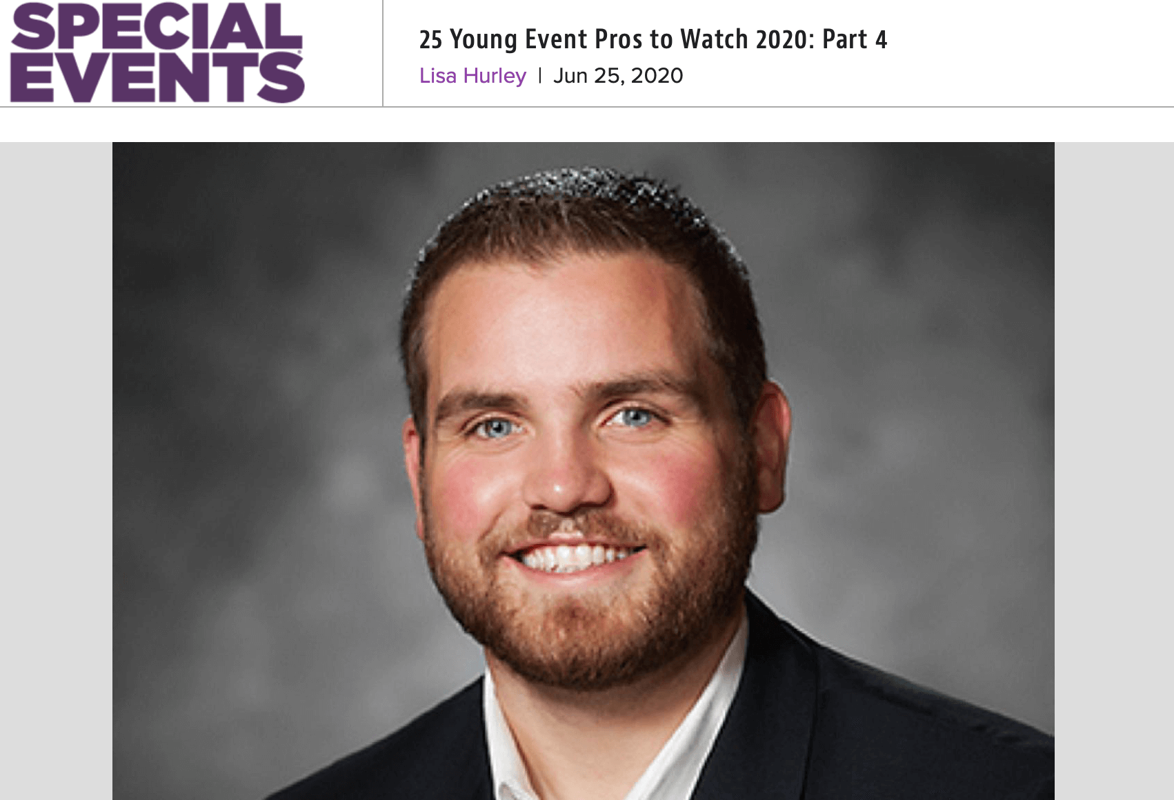 Top 25 Young Event Pros Recognition